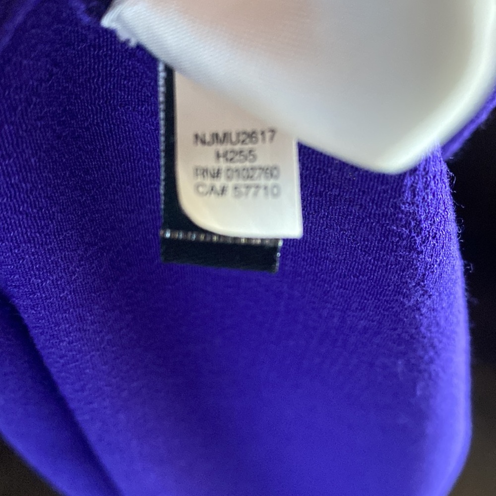 KATE SPADE New York ZARI DRESS CREPE ELASTIC SHIRRED WAIST FIT FLARE 8 - Picture 9 of 10